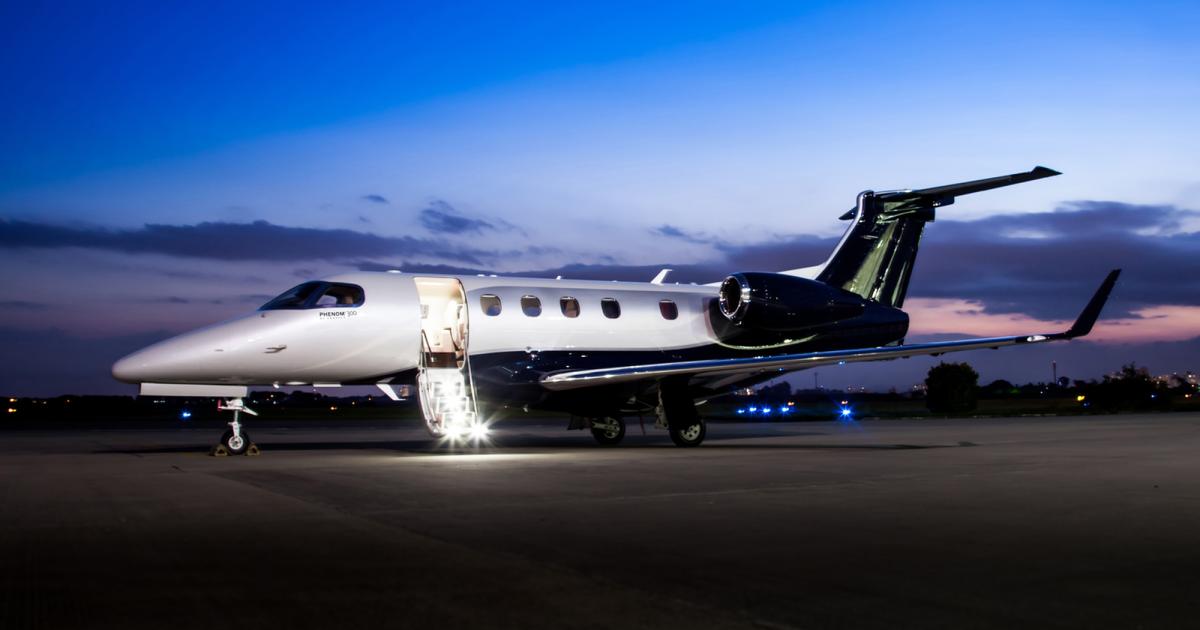 For the third year in a row, Embraer's Phenom 300 is the world's best-selling business jet. The Brazilian aircraft manufacturer delivered 70 of the light jets last year, 20 more than the Challenger 350 runner-up, according to 2015 aircraft shipment data from GAMA. (Photo: Embraer)