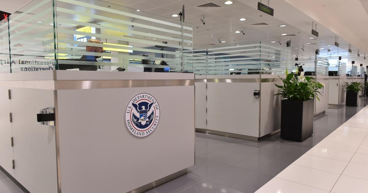 The U.S. Customs preclearance facility at Abu Dhabi International Airport started operating in January 2014. (Courtesy: Etihad Airways)