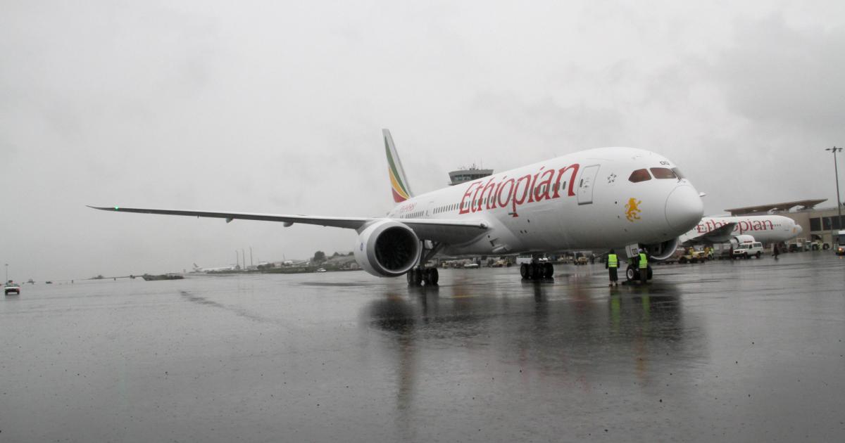 Ethiopian Airlines has 13 Boeing 787s in its fleet and 8 more on order.