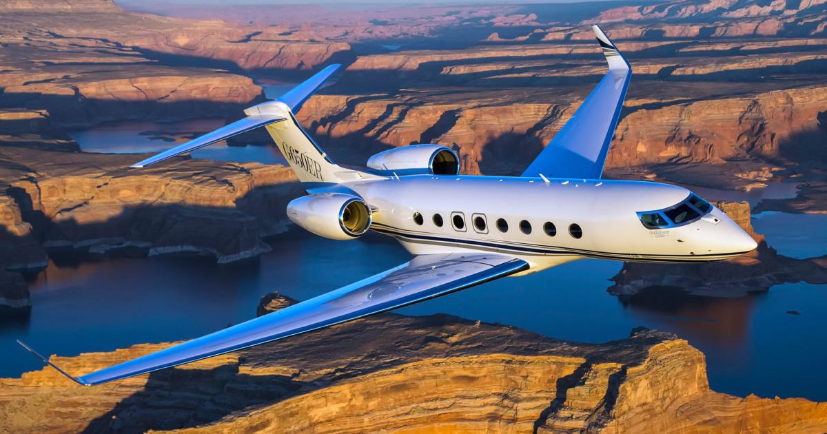 Minsheng Financial Leasing recently accepted its first Gulfstream G650ER, marking the first factory-direct delivery of the ultra-long-range jet in mainland China. Minsheng’s aircraft is U.S. registered since Chinese CAAC type approval of the G650/G650ER is still pending. (Photo: Gulfstream Aerospace)