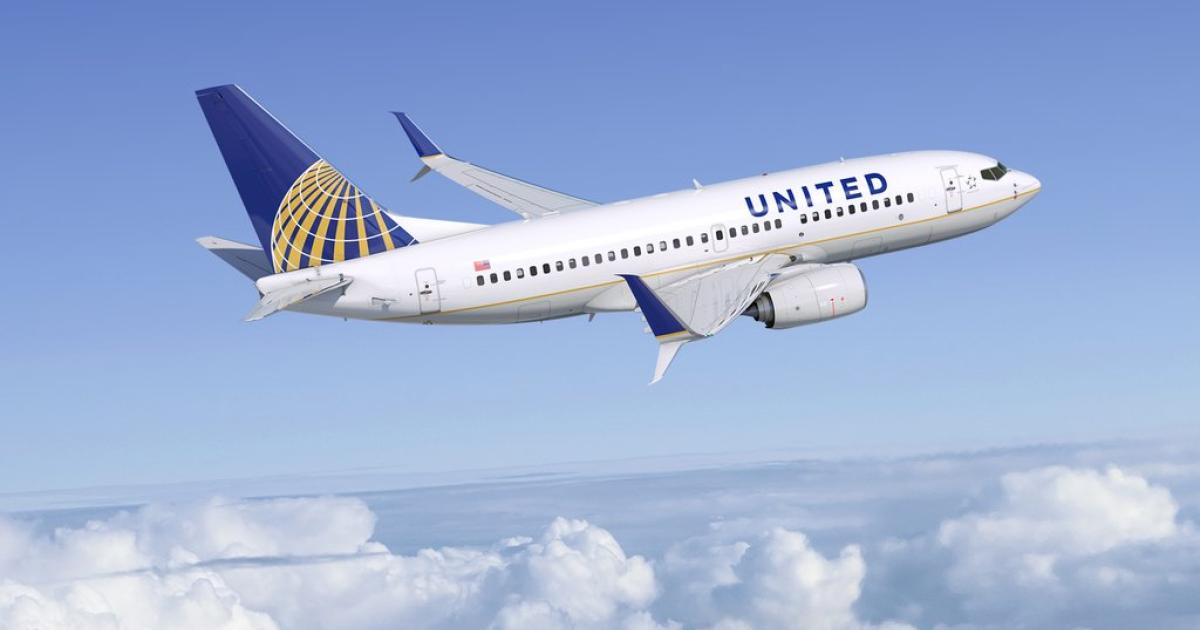 The Boeing 737-700 won a competition to replace 50-seat jets with new small narrowbodies at United Airlines. 
