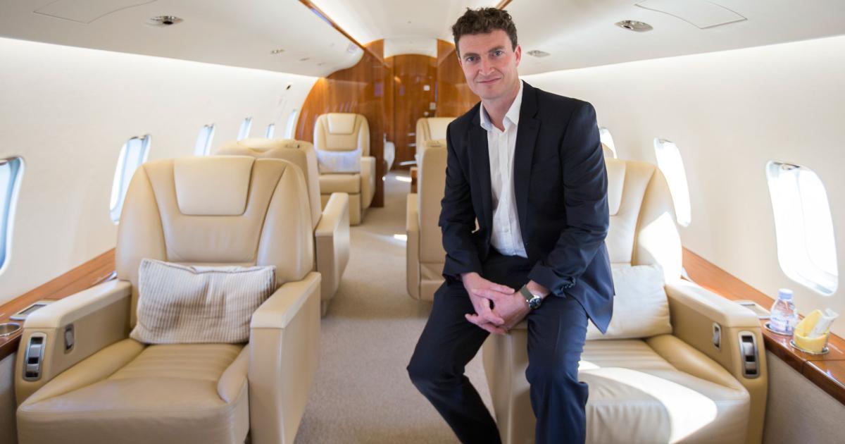 Stratajet founder Jonny Nicol said his company's online charter platform can provide near-real-time booking by linking into operators’ own electronic systems and collecting data on airport and airspace charges to runway characteristics, weather and Notams. (Photo: Stratajet/onEdition)