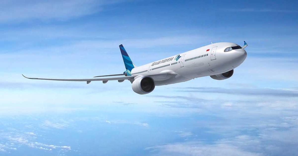Garuda Indonesia plans to take its first A330-900neo in 2019. (Image: Airbus)