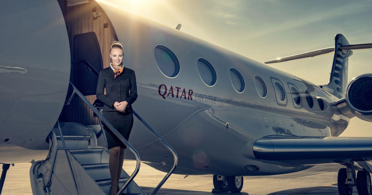 Qatar Executive now offers two Gulfstream G650ERs, above, for charter, and also manages a pair of 40-seat VIP Airbus A319s, below.