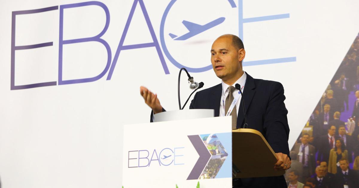 EBAA CEO Fabio Gamba said that while business aviation is a legitimate productivity tool, “we have a hard time passing along the message.” Thus, EBAA plans to broaden its outreach.  