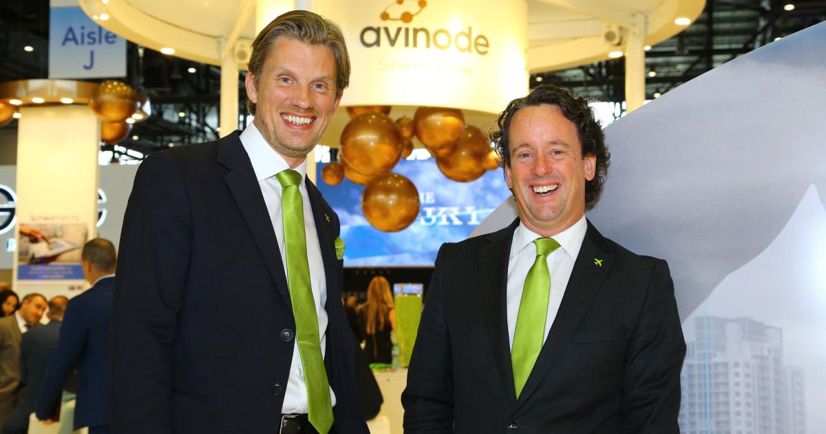 Avinode co-founder Per Marthinson (l) and marketplace managing director Oliver King hope to roll out end-to-end capability for their company’s B2B charter booking system by year-end.