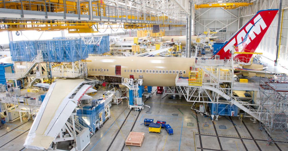 Airbus's order book stretches back almost 10 years and is a big contributor to strong results for the French aerospace industry. [Photo: Airbus]