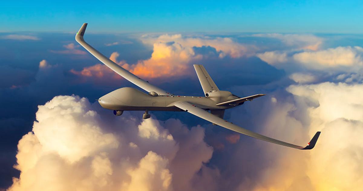 An artist's impression of the Certifiable Predator B, for which the UK is now a confirmed customer. (Image: GA-ASI) 