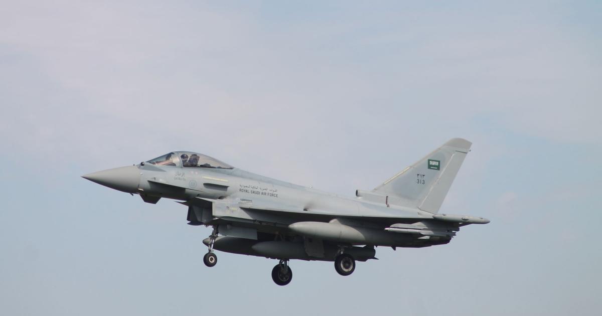BAE Systems has sold 72 Typhoons to Saudi Arabia, and was hoping to sell more. (Photo: Chris Pocock)