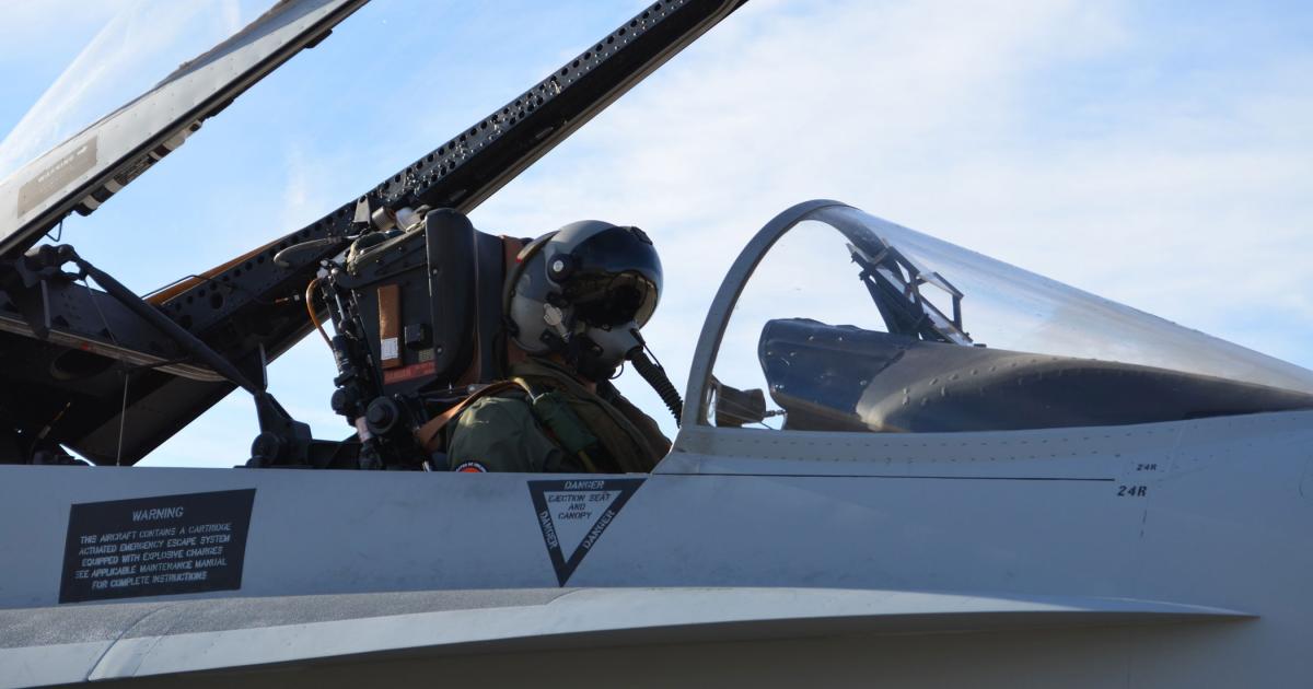 Spanish air force EF-18 pilots are joining those who already benefit from a helmet-mounted cueing system. 
