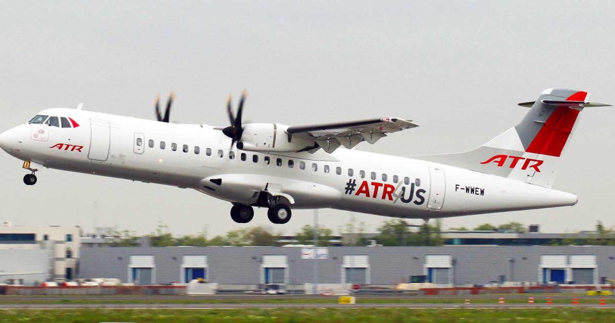 ATR understands it will have to address comfort as an issue in the U.S., planning on two-class, and three-class configurations of its -600 models.