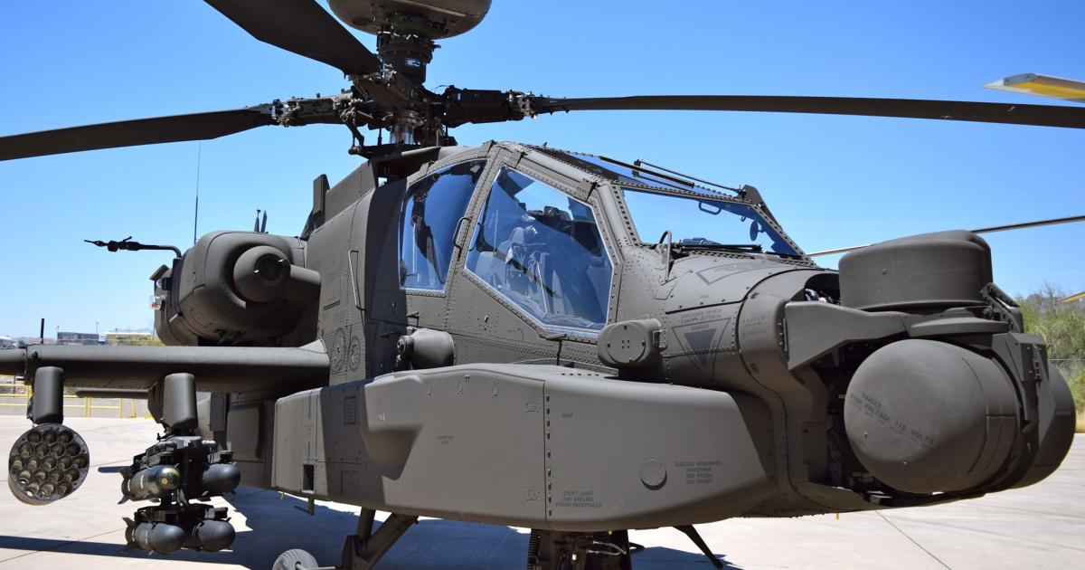 The Version 6 upgrades for the Apache attack helicopter will largely be made through software.