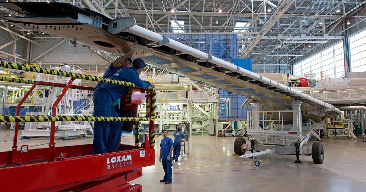 European airframer Airbus currently builds wings for its airliners in the UK at a factory in Broughton. [Photo: Airbus]