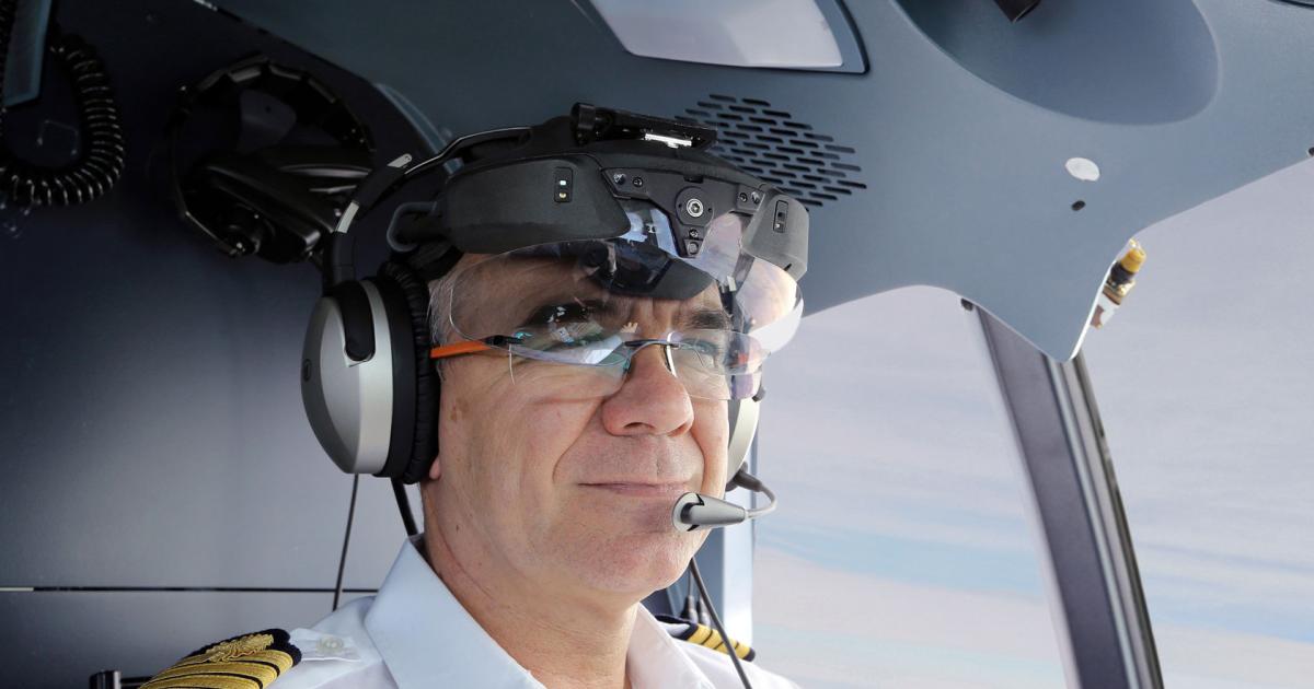 Regional airliner maker ATR and Elbit are working together to introduce a new wearable head-up display that combines infrared enhanced vision with flight parameters. The equipment could be certified by the summer of 2017.