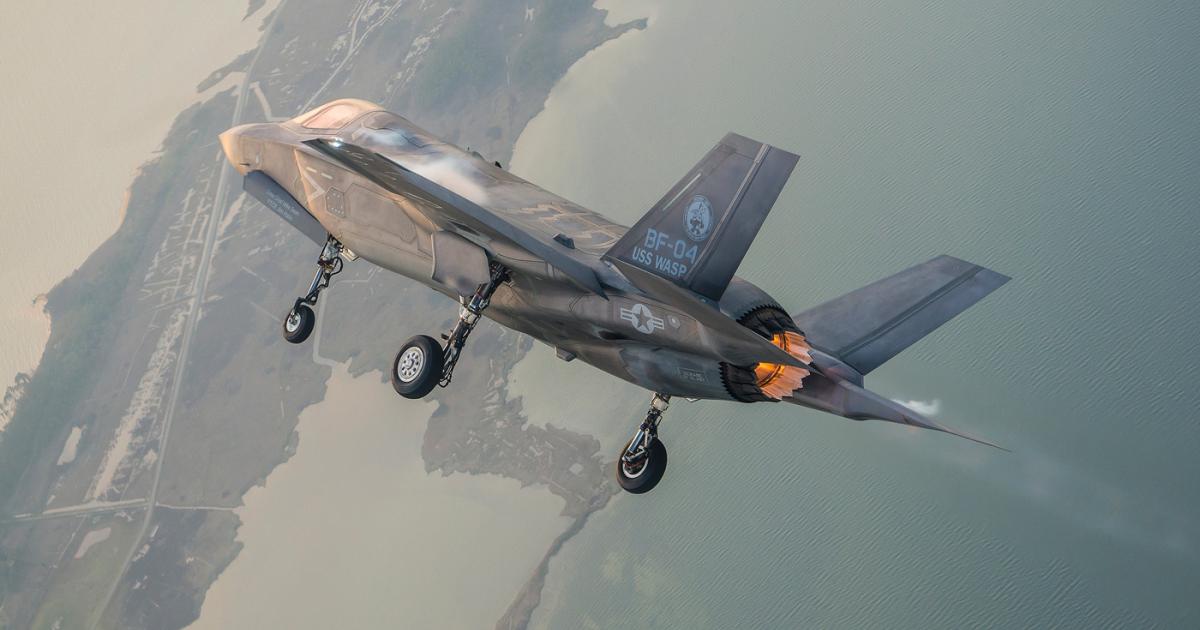 The U.S. Marine Corp's F-35B was the first version of the new generation fighter to go operational in the summer of 2015. [Photo: Lockheed Martin]