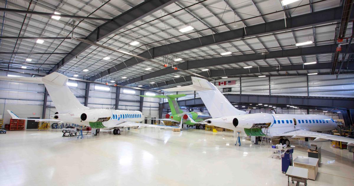 Flying Colours can perform maintenance work on a number of business aircraft registered in Bermuda.