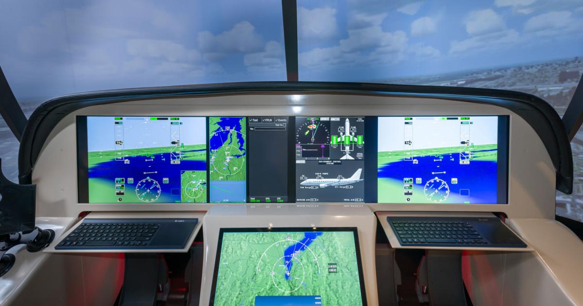 Honeywell Advanced Technology Flight Simulator Lab