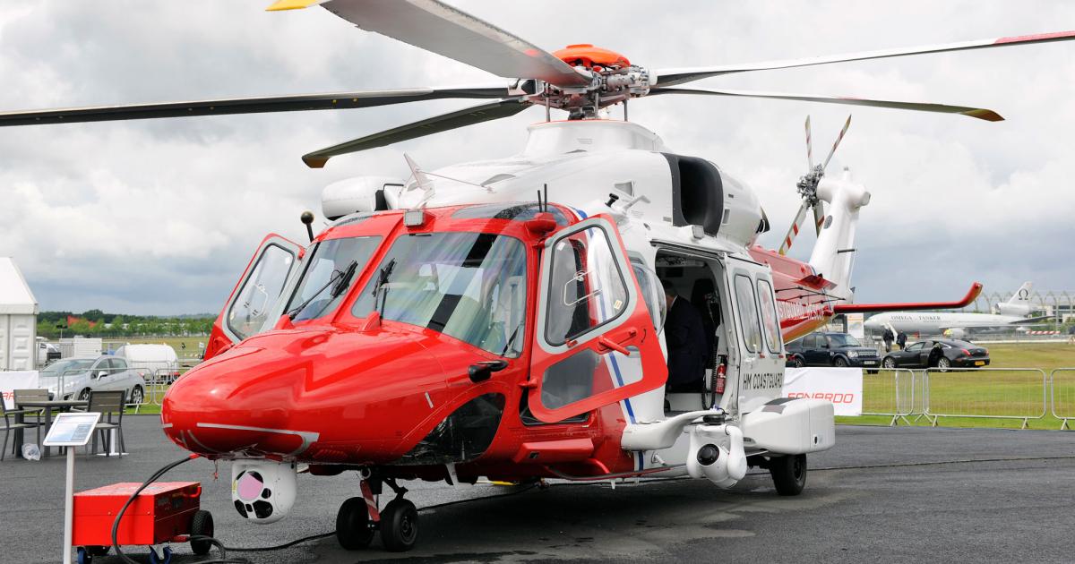 AW 189 helicopter