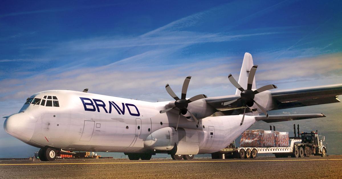 Lockheed Martin’s LM-100J is the latest civilian version of the company’s venerable C-130 military transport.