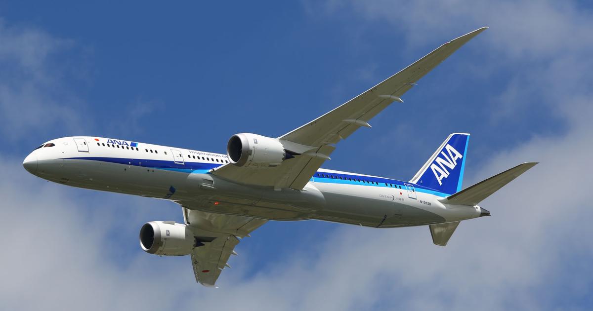 Boeing’s 787 Dreamliner is part of a new order from Shenzhen-based Donhai Airlines, which also includes 25 737 Max 8 airframes.