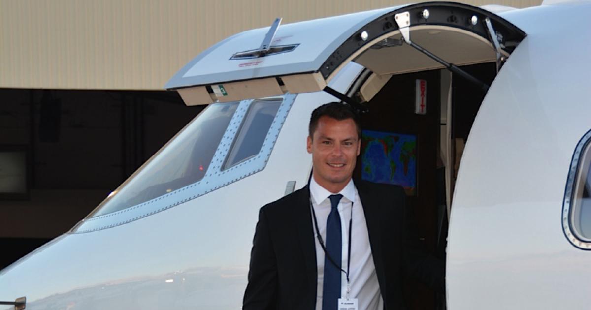 Jetcraft's regional representative, Fabrice Roger, sees hope for the Brazilian market but still views Mexico as his top priority.