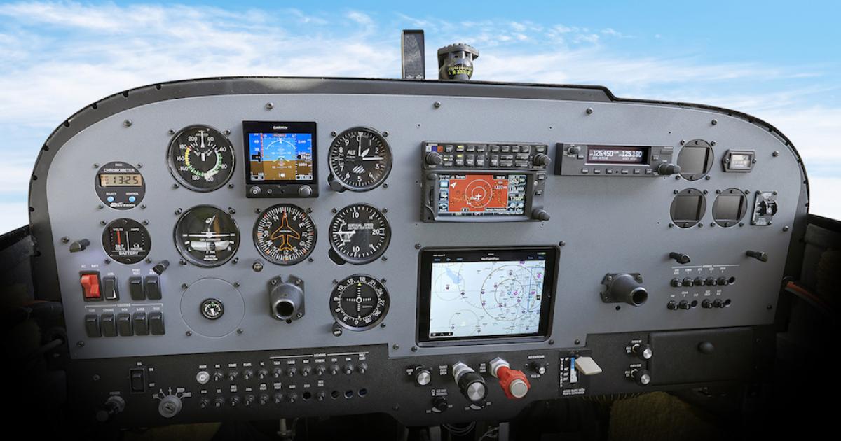 Garmin's G5 flight instrument is approved for installation in a variety of certified aircraft such as this Yingling Ascend refurbished Cessna 172.