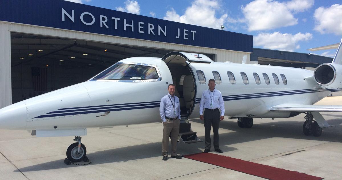 Northern Jet Management set an FAI-recognized speed record from its base in Grand Rapids, Mich., to Naples, Fla., in a Bombardier Learjet 45XR on April 10. Speed over the course was 427.97 knots.