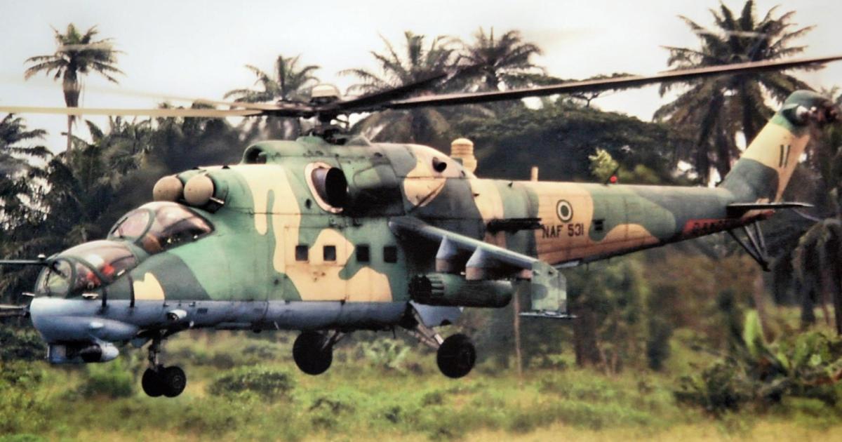 More Mil-35M attack helicopters are heading for Nigeria. (Photo: Nigerian Air Force)