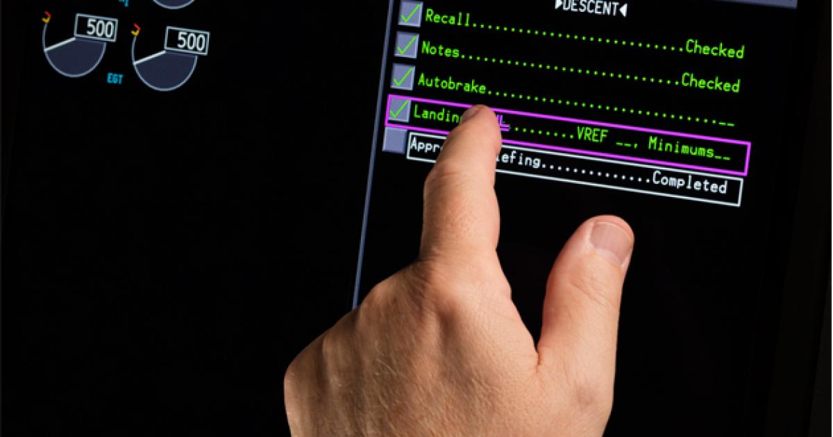 While touchscreen technology has become ubiquitous in everyday computing devices, considerations such as reflectivity and touch sensitivity are particularly important in aerospace applications.