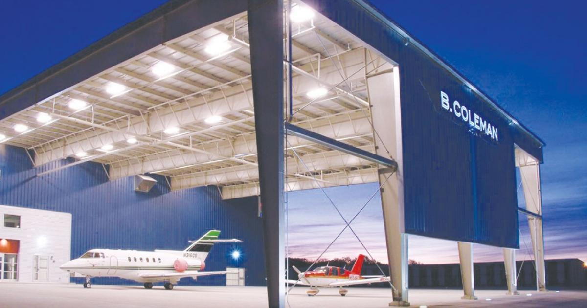In operation for less than two years, the Chicago area's newest FBO says it "no longer has enough space to meet demand."