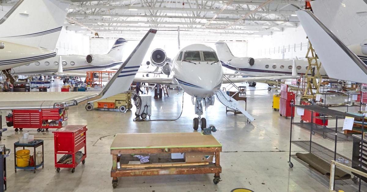 Tried and true, the vintage Western Jet hangar has been upgraded to current earthquake standards and airport codes. It’s continually chock full of Gulfstreams, and together with tenant companies such as interior specialist JetSet, Western Jet is eying a busy market.