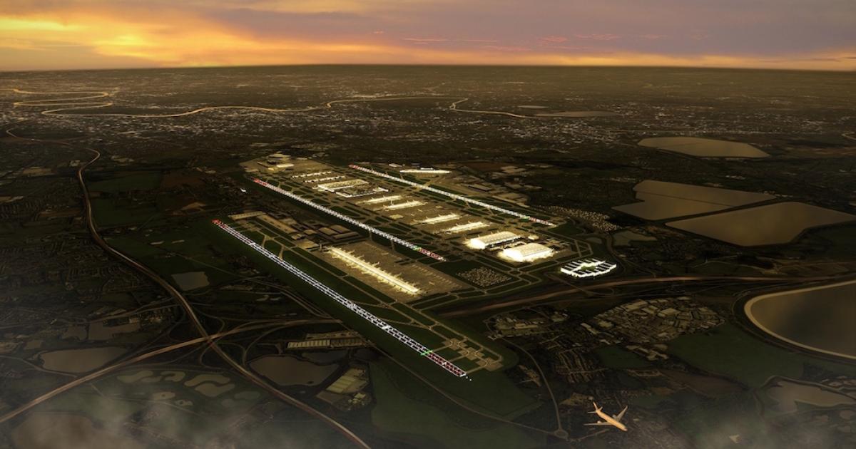 A third runway at Heathrow Airport would add much needed capacity at one of the world's most strategically important air transport hubs. 