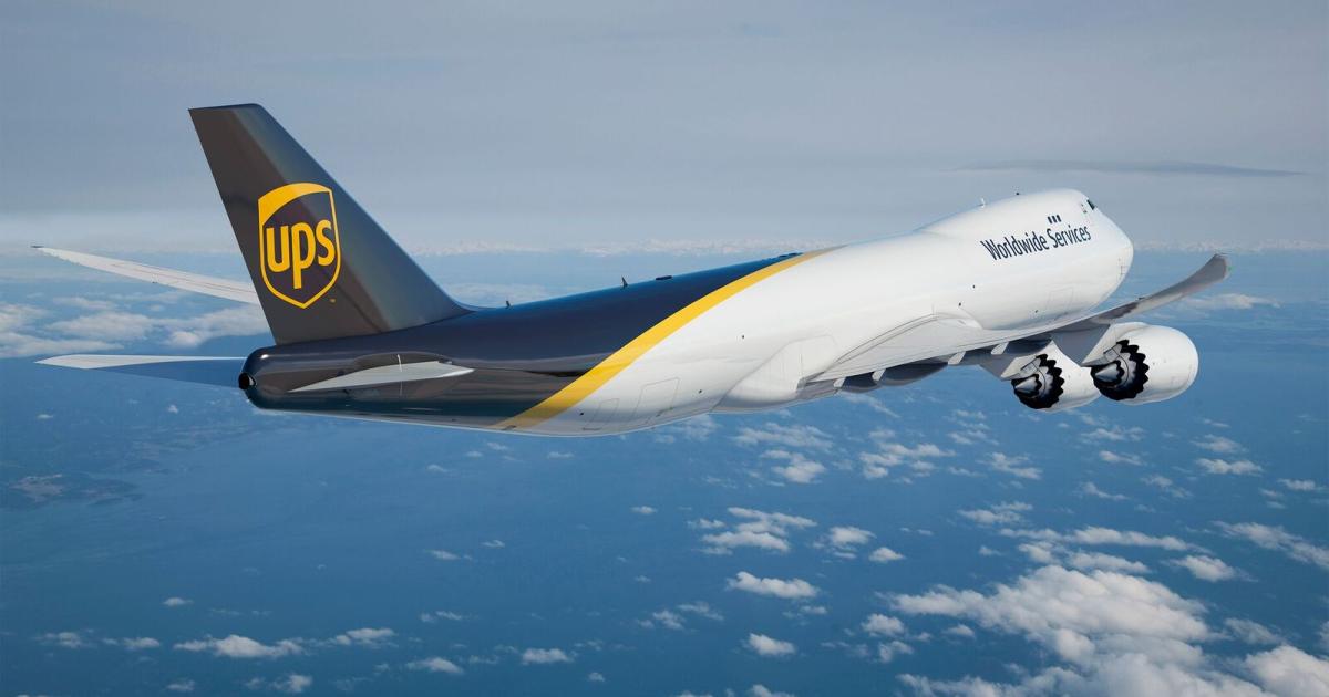 UPS will begin adding a new batch of 14 Boeing 747-8s in 2017. (Photo: UPS)