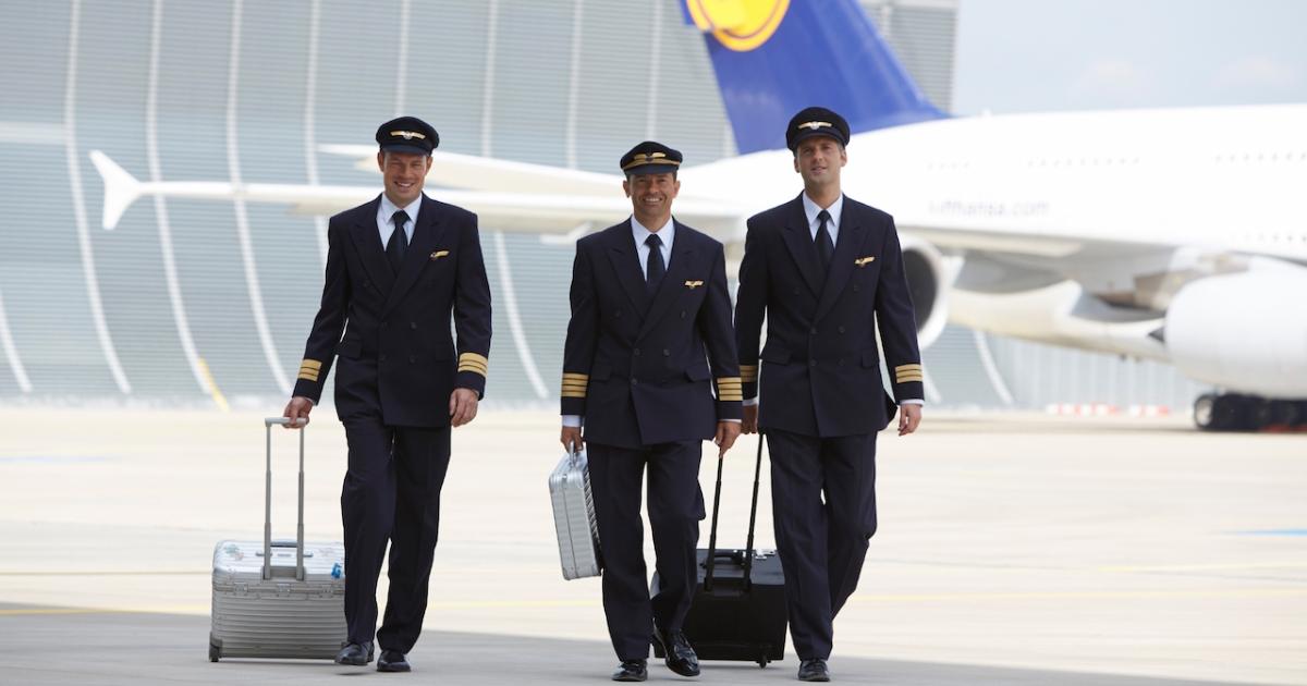 The Vereinigung Cockpit union represents some 5,400 Lufthansa pilots. (Photo: Lufthansa Group) 