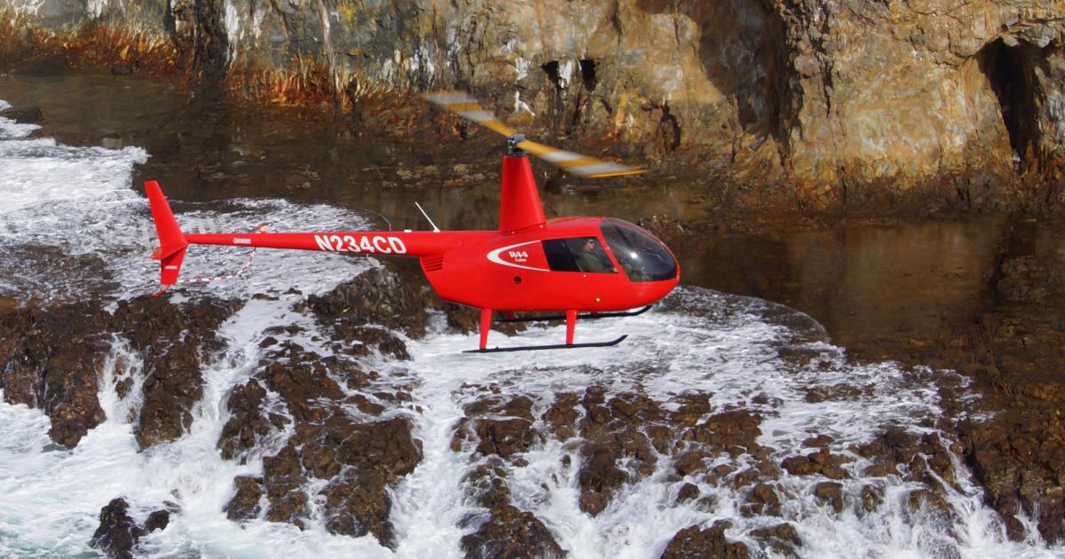 Robinson has delivered the first pair of R44 Cadet helicopters to a U.S. customer. The two rotorcraft are IFR equipped and have air conditioning.