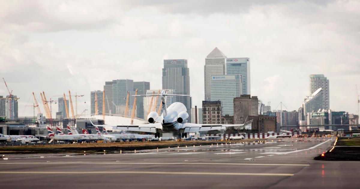 The Gulfstream G280 has demonstrated its steep approach capabilities at London City Airport, the final step to obtaining approval to operate out of the airport. 
