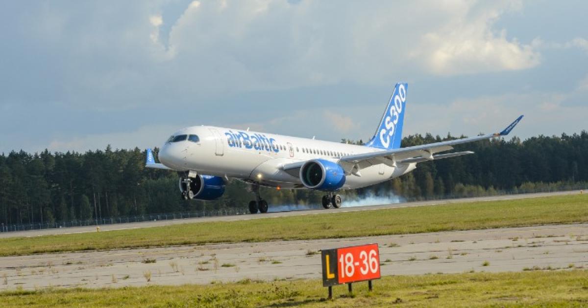Bombardier projects a 20-year demand in China for 2,450 airplanes in the size category occupied by the CS300. (Photo: Bombardier Aerospace) 