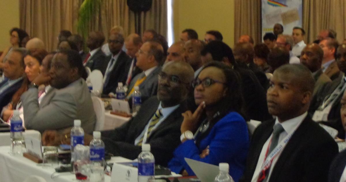 Delegates attending the 48th AFRAA annual general assembly in Victoria Falls heard pleas for African nations to release funds owed to foreign airlines for repatriation. (Photo: Kaleyesus Bekele)
