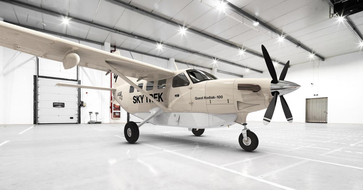 A Japan-based membership air charter firm has placed an order for 20 Quest Kodiak 100s and will begin service in spring 2017. It took delivery of its first turboprop single last month and plans to take the remainder by the end of 2017.
