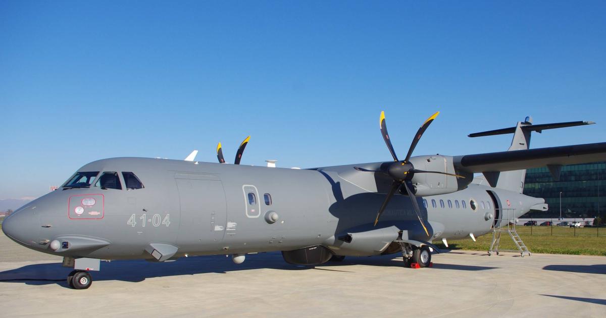 The first two of four ATR 72MP aircraft have been delivered to the Italian air force. (Photo: Leonardo) 
