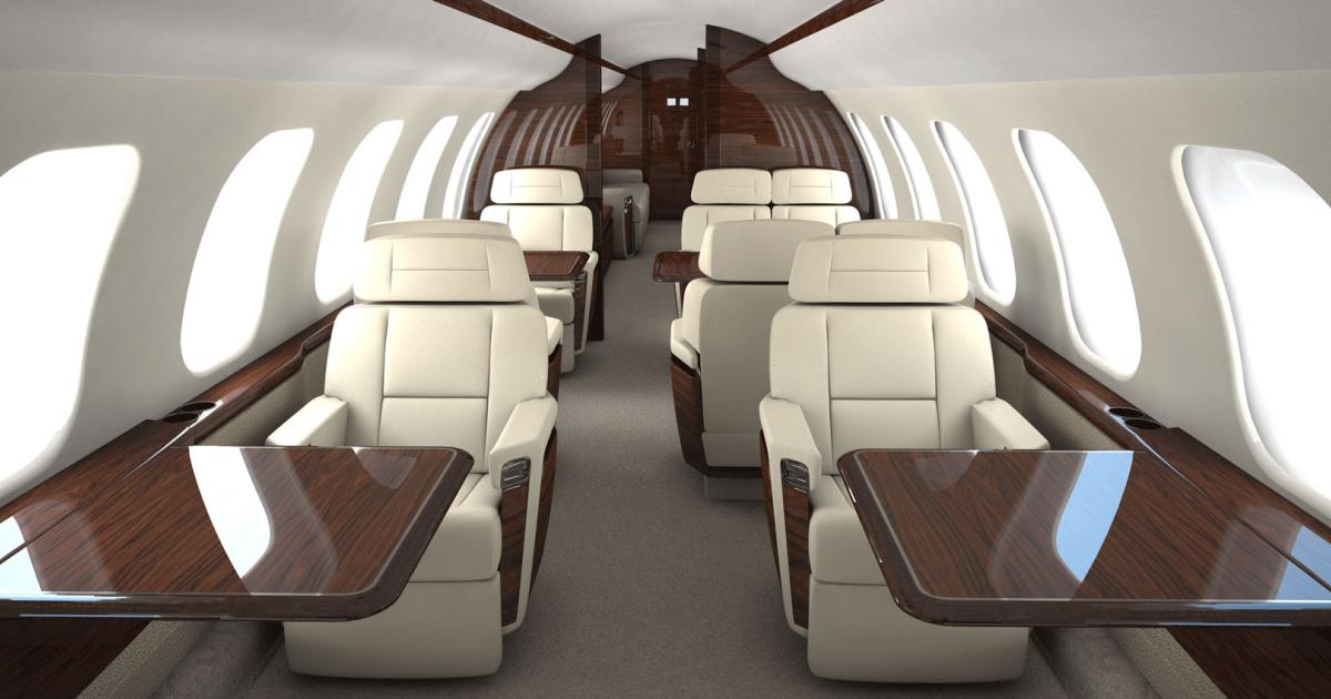 Bombardier’s Global 7000 will offer four unique living spaces and a dedicated crew area, providing completion centers, operators and interior designers alike with new opportunities for developing innovative, dynamic and flexible cabins.