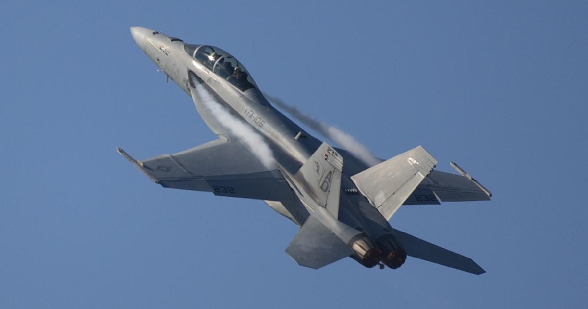 Boeing's F/A-18 Super Hornet and Dassault Rafale M are considered contenders for Indian navy requirement. (Photo: Boeing)