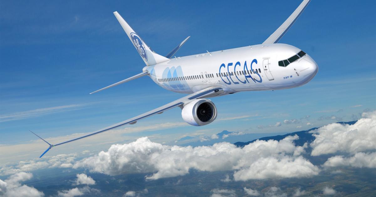 GECAS now has placed firm orders for 170 Boeing Max jets. (Photo: Boeing)
