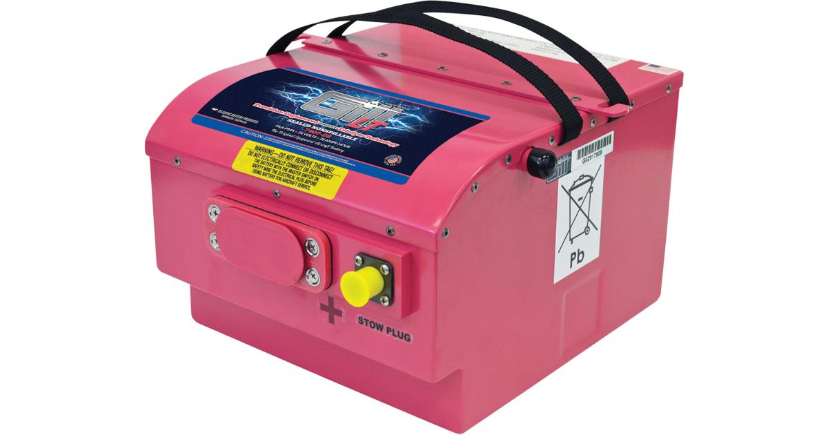 Sealed lead-acid batteries have greater output and require far less maintenance.