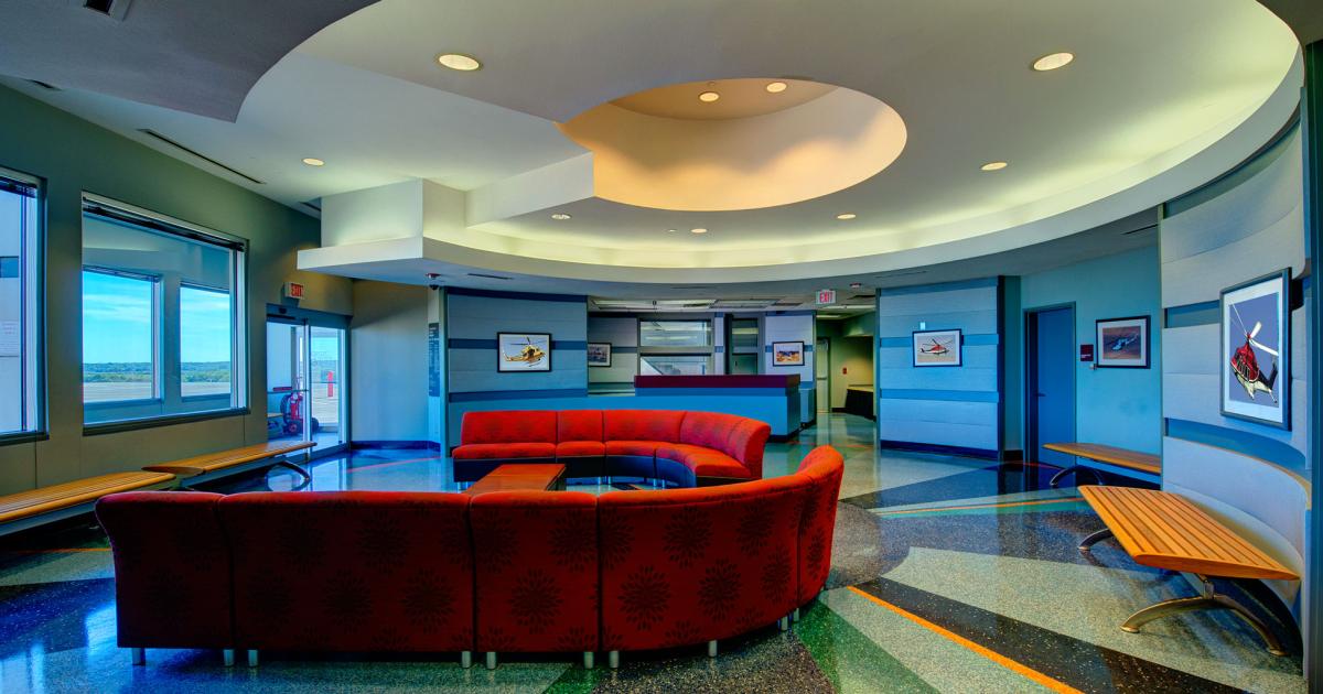 The Dallas Executive Heliport/Vertiport lives up to its name with amenities befitting a business aviation FBO.