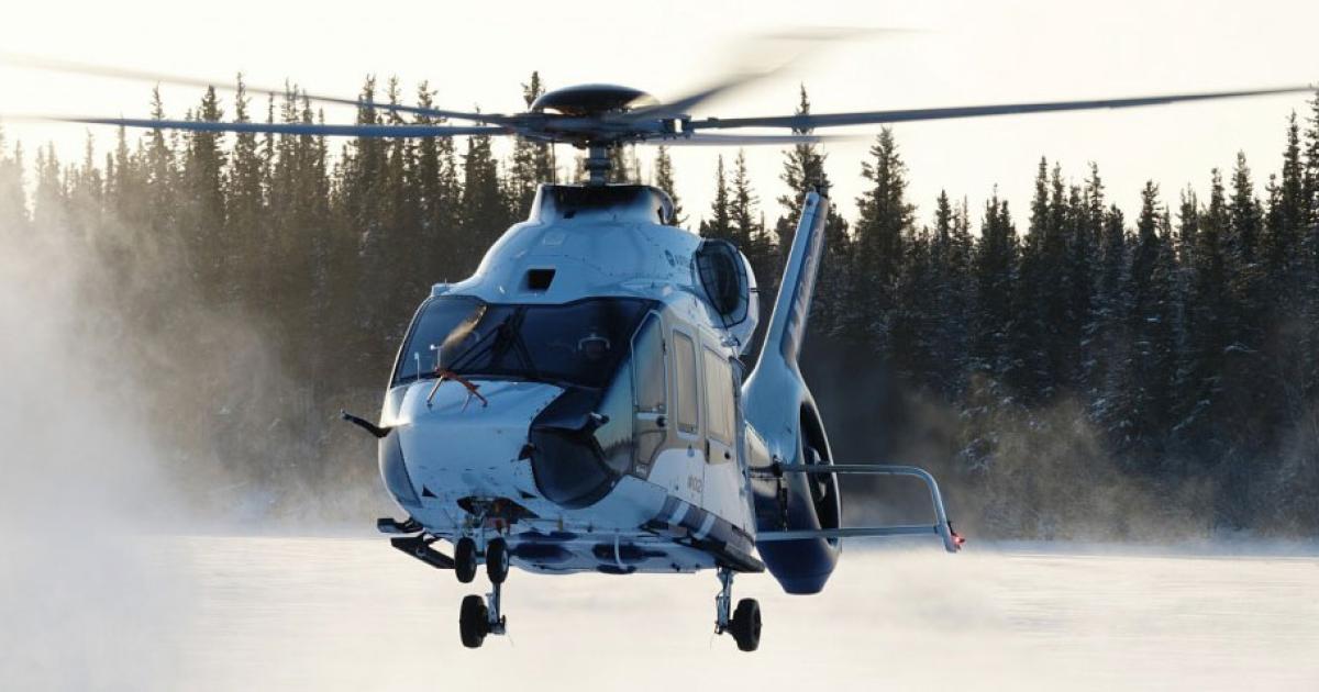 Currently undergoing cold-weather testing in Canada, Airbus Helicopters’ H160 has received numerous letters of intent from prospective customers. A third prototype is expected to begin test flights soon.
