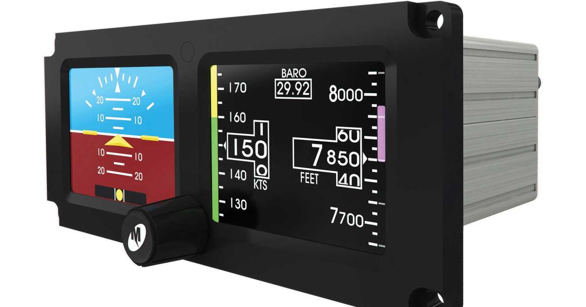Mid-Continent’s True Blue battery and standby instruments are type-certified on the Bell 505.