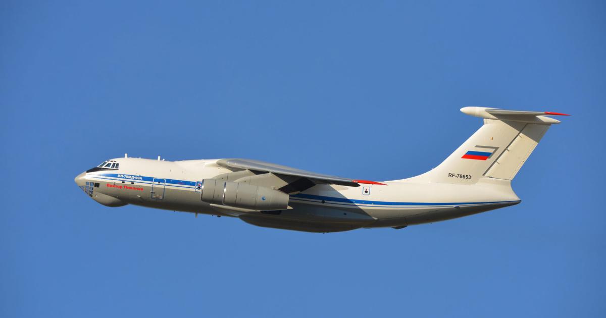 The Ilyushin Design Bureau  is offering India's defense ministry the upgraded Il-78MD-90A aerial tanker.
