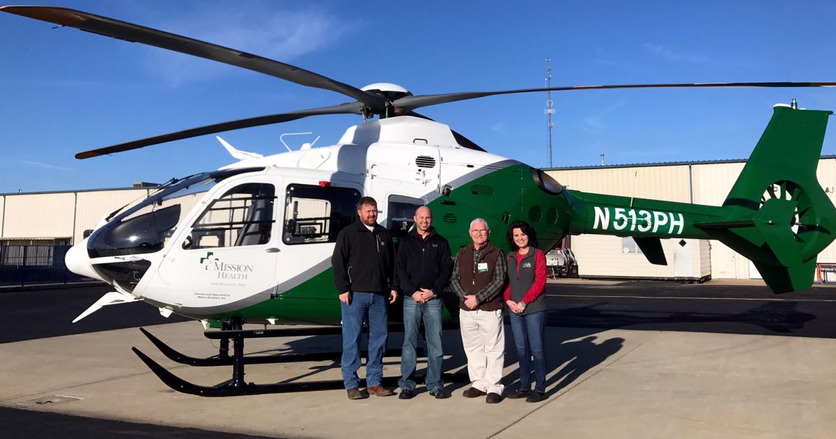 Mountain Area Medical Airlift (MAMA) has tapped Metro Aviation to provide upgrades for its EMS helicopter fleet. In fact, Metro recently completed this Airbus EC135T2+ for MAMA.