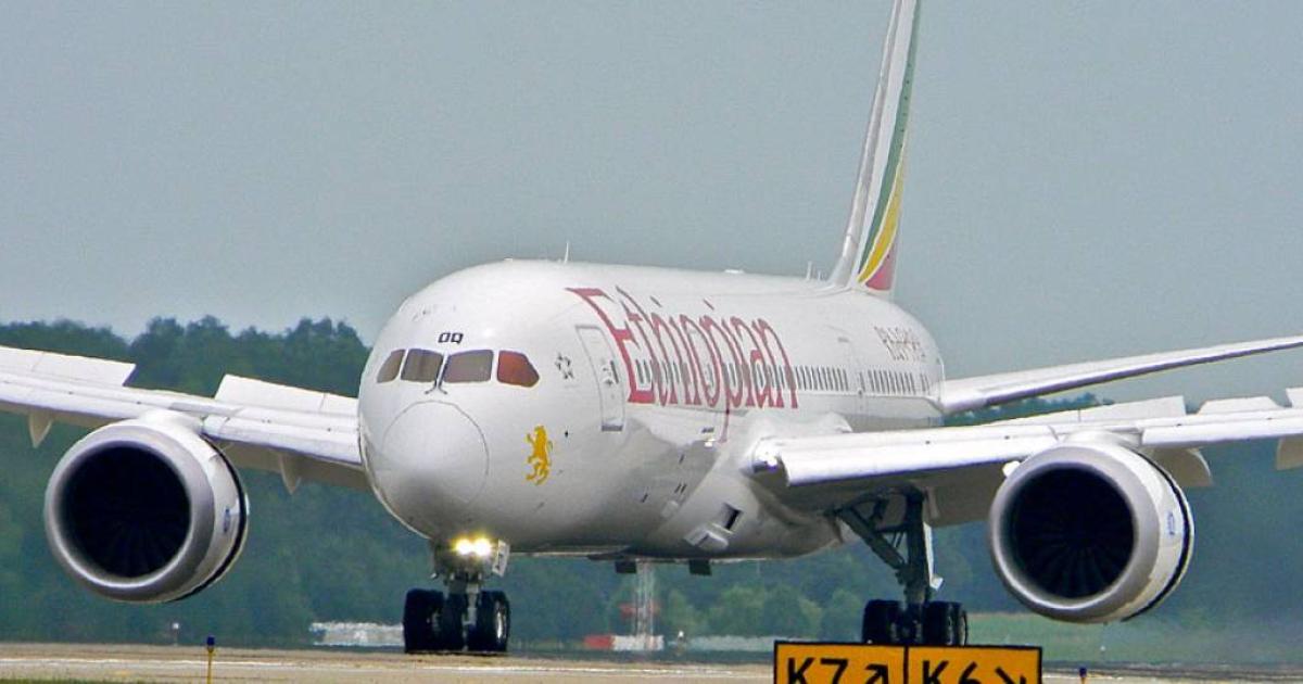 Ethiopian Airlines is one of the most successful in Africa, but generally carriers across the continent are being held back by restricted market access and other issues. (Photo: Bill Carey)